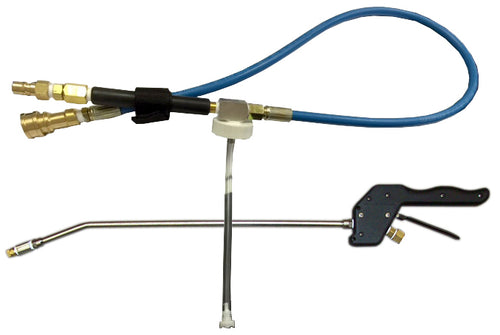 Sprayer with hose and handle
