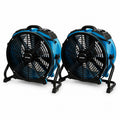 POWER PACK 8 - 2 Pack X-47ATR (225W) Axial Air Mover Fan with Sealed Motor