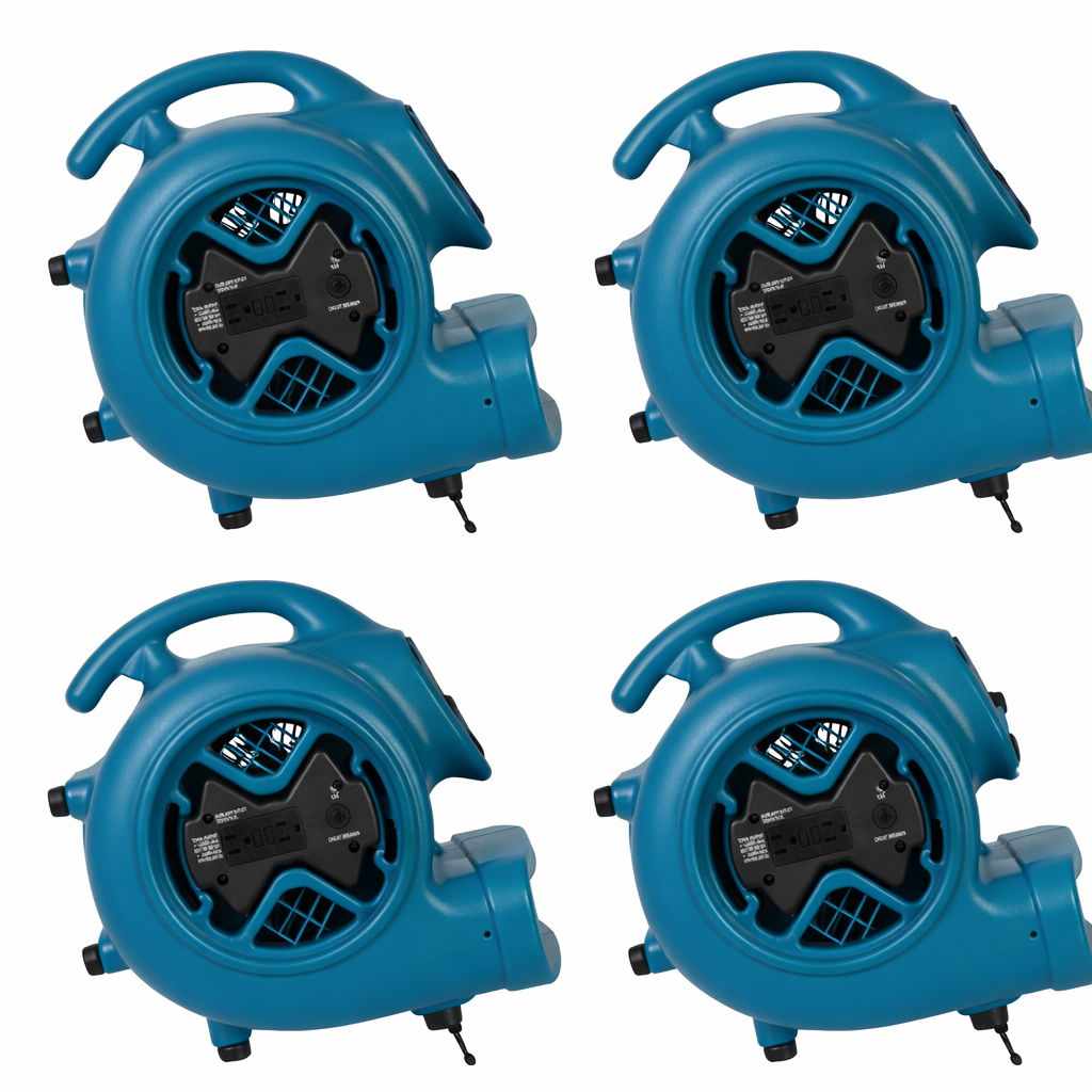 POWER PACK 1 - Air Movers, Air Scrubber & Dehumidifier. SAVE BIG!