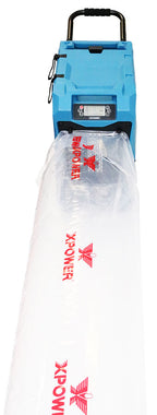XPOWER Lay Flat Ducting Film Roll for Restoration and Remediation (FILM-LF)