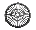 P-230AT Grille Cover (Fan Side)