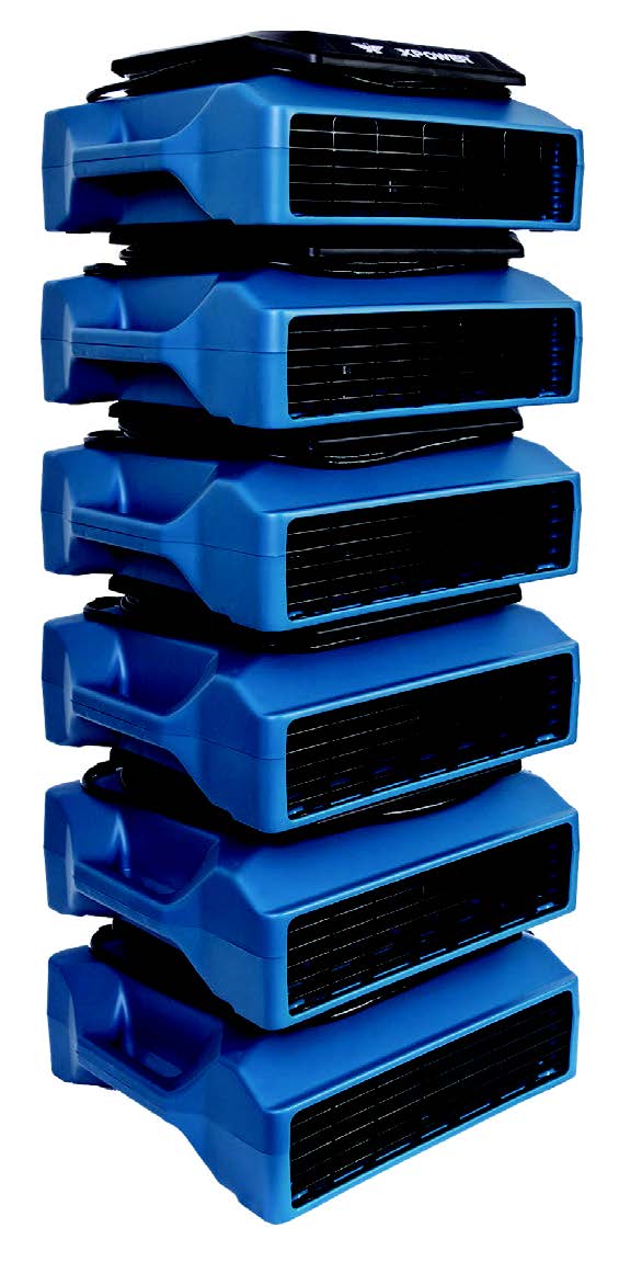 PL-700A  Low Profile Air Mover Dryer by XPOWER – 2 positions