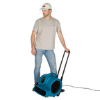 X-800HC Air Mover (700 Watt) with Wheels and Luggage Handle  Carpet Dryer, Fan, Blower for water damage